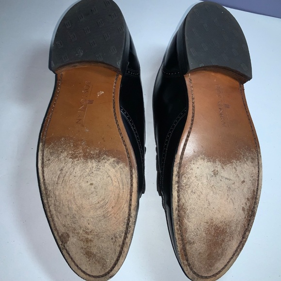 Bostonian Classics 26271 black  Kiltie Tassel Wingtip Loafers Men's Sz 11D - Picture 6 of 8